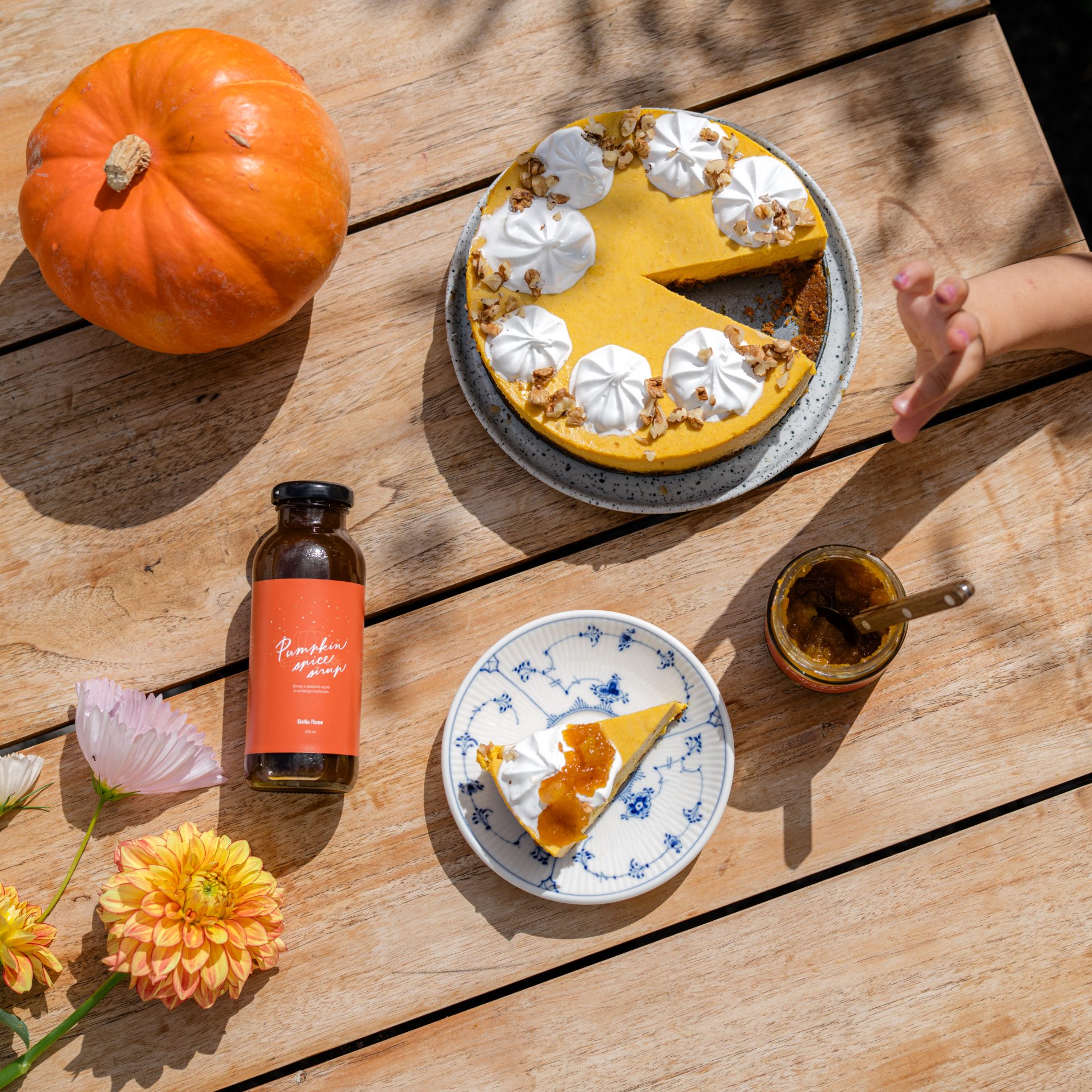 pumpkin spice cheesecake