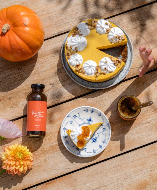 pumpkin spice cheesecake